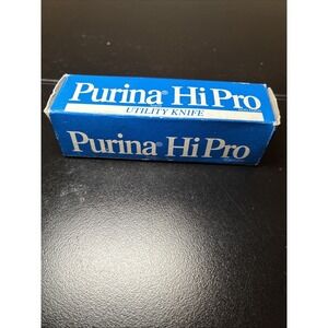 Vintage Knife Purina Hi Pro Multi Tool Dog Food Advertising w/ Box